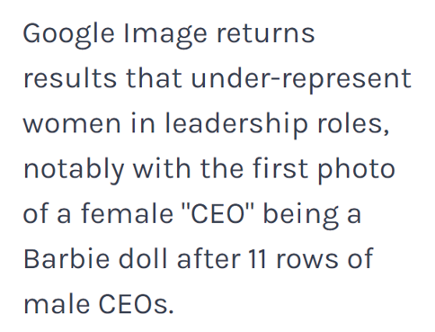 CEOs are men, according to one LLM