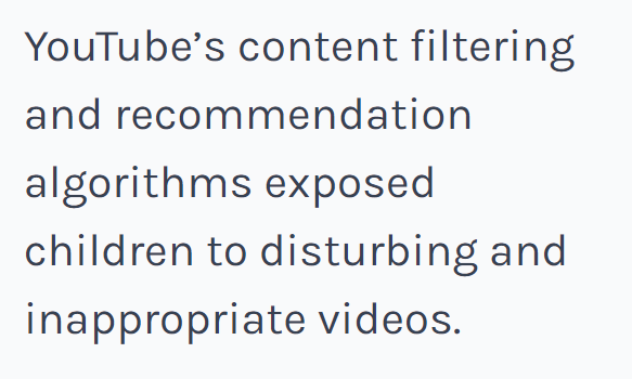 Inappropriate recommendations